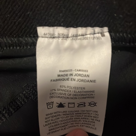 Nike Pro Women’s Black Compression Spandex Biker Shorts 2XL - Picture 5 of 6